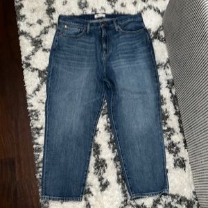 Madewell the mom Jean 32p